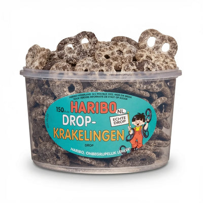 Haribo Silo Lakritz Krakelingen 150 Stück 1050 Gram