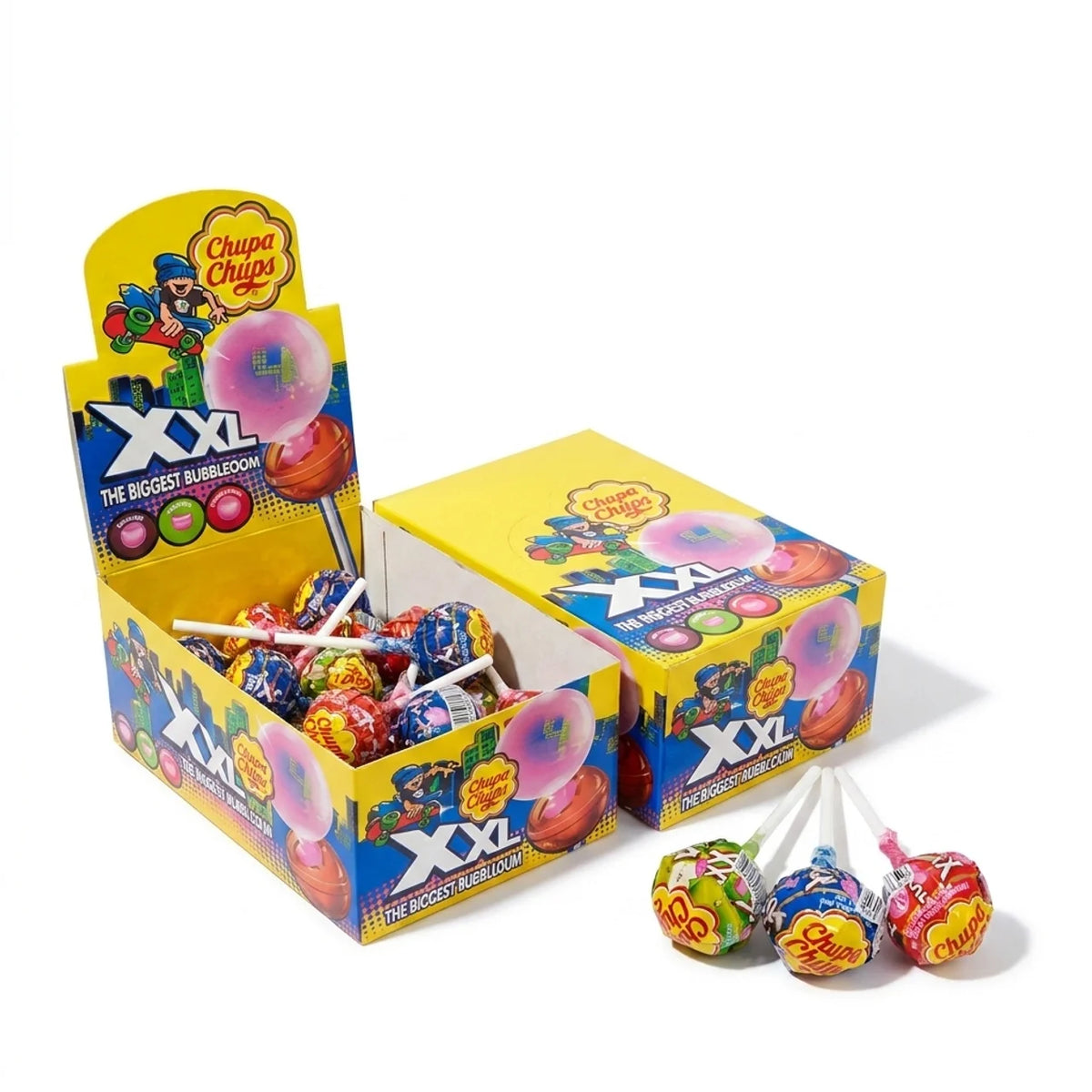 Chupa Chups - XXL Lolly's Fruit En Cola 50 Stuks