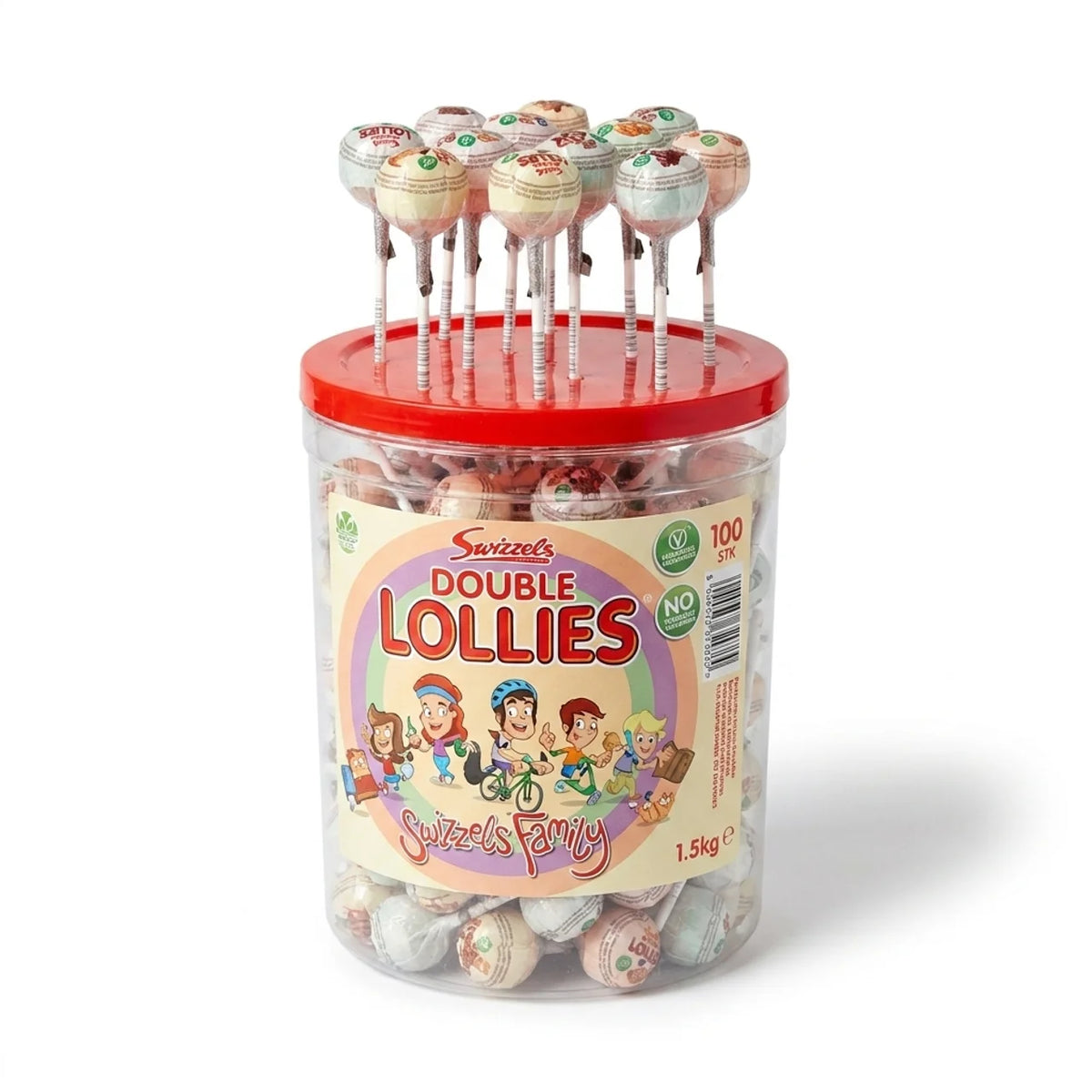 Candyman Double Lolly 100 Stuks