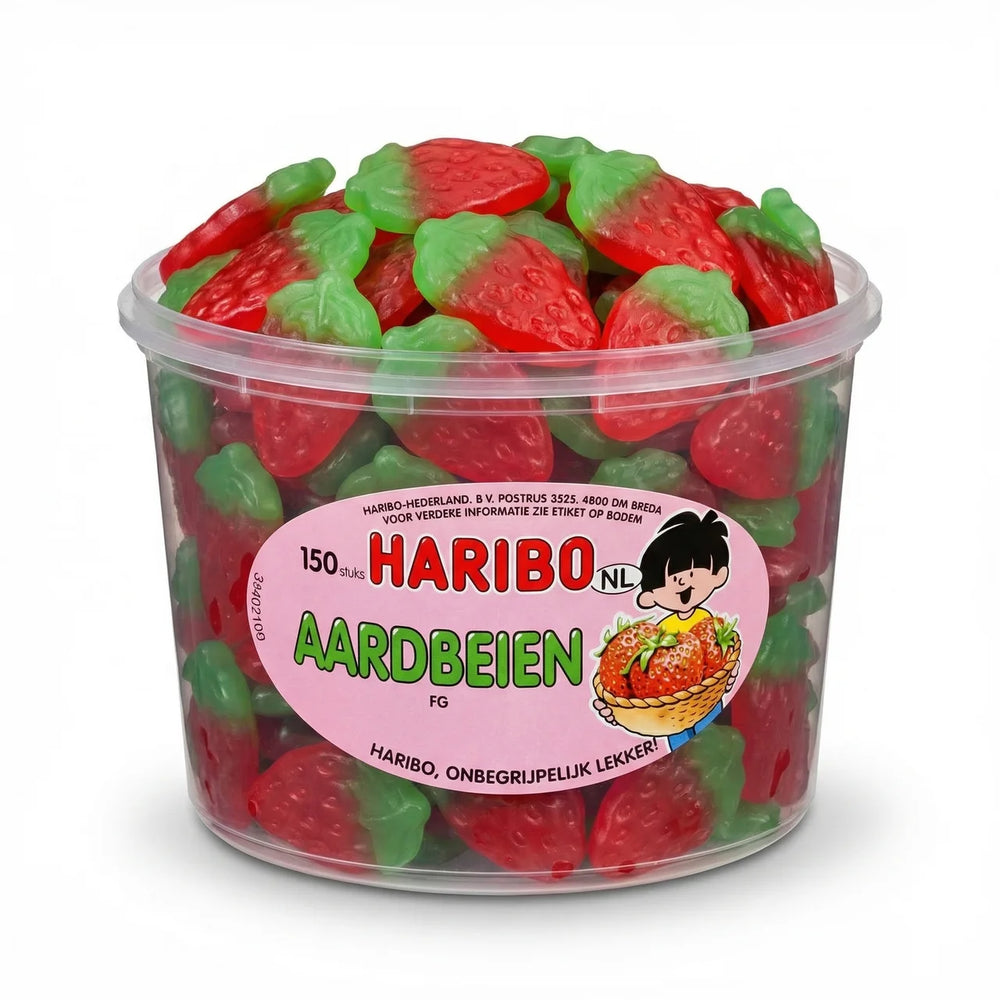 Haribo Silo Winegum Aardbeien 150 Stuks 1350 Gram
