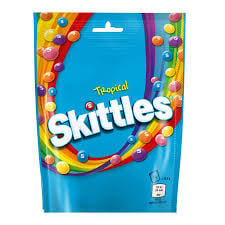Skittles - Tropical Beutel 174 Gramm