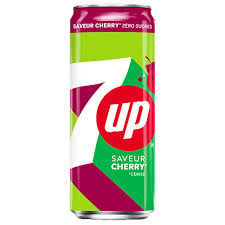 7UP - Cherry Zero 330ml 24 Dosen