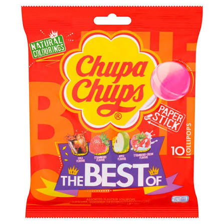 Chups Chups - The Best Of 93 Gram 10 Lolly's