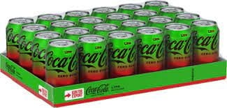 Coca Cola - Lime Zero Sugar 330ml 24 Dosen