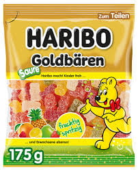 Haribo - Saure Goldbären 175 Gramm