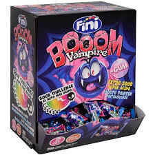Fini - Boom +Gum Vampire 5 Gram 200 Pièces