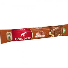 Côte d'Or - Chocolat au lait et noix entières 45 grammes