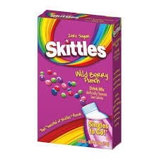 Skittles - Wild Berry Punch Getränkemischung 15,2 Gramm