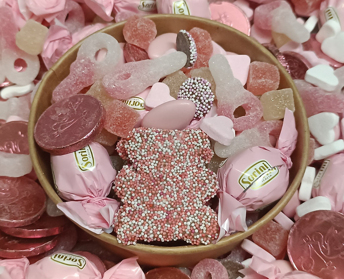 Candy Bowl - Welcome To The World Baby Girl 400 Gram