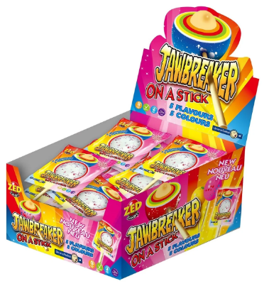 Zed - Jawbreaker on a Stick 60 Gram 15 Stück (Halal)