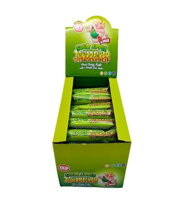 Zed - Jawbreaker Sour Apple 4-Pack 40 Stuks (Halal)