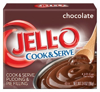 Jell-O - Koch- und Servier-Dessertmischung Schokolade 96 Gramm