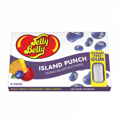 Jelly Belly – Zuckerfreier Kaugummi – Island Punch
