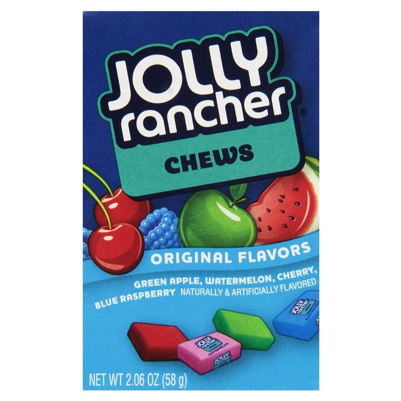 Jolly Rancher - Kaubonbons Original Frucht 58 Gramm