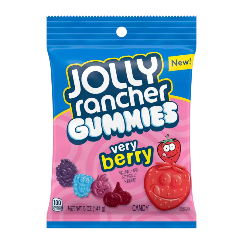 Jolly Rancher - Fruchtgummis Very Berry Peg Bag 141 Gramm