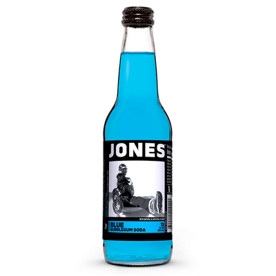 Jones Soda – Blauer Kaugummi 355 ml