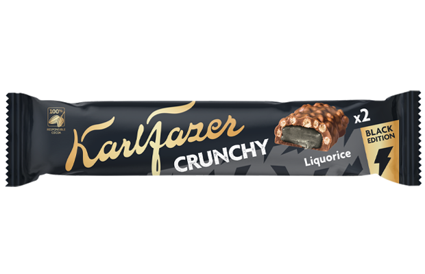 Karl Fazer - Édition Crunchy Black 55 grammes