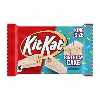 Kit Kat - Gâteau d'anniversaire, format King Size, 85 grammes