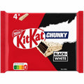 Kit Kat - Chunky Noir et Blanc, paquet de 4, 168 grammes
