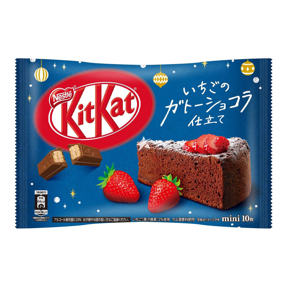 Kit Kat - Gâteau au chocolat et aux fraises 116 grammes