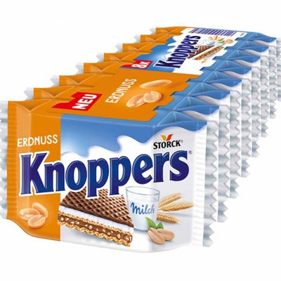 Knoppers - Erdnuss 8er-Pack 8x25 Gramm