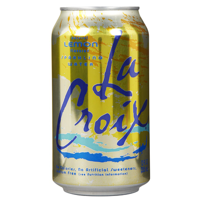 La Croix - Lemon Sparkling Water 355ml 12 Canettes