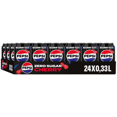 Pepsi - Zero Sugar Cherry 330ml 24 Dosen