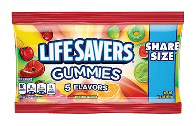 Bonbons gélifiés Lifesavers - 5 saveurs - 119 grammes