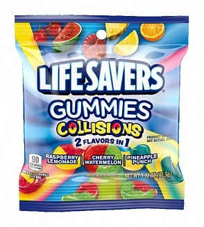 Bonbons Lifesavers - Collisions gélifiées 91 grammes