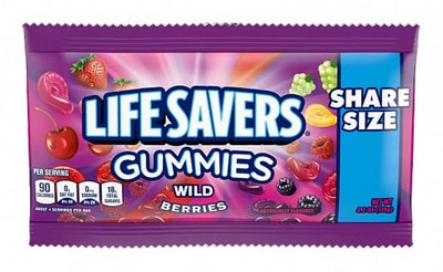 Bonbons gélifiés Lifesavers aux baies sauvages 119 grammes