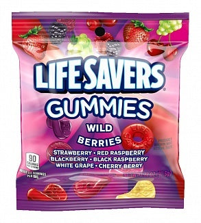 Bonbons gélifiés Lifesavers aux baies sauvages 91 grammes