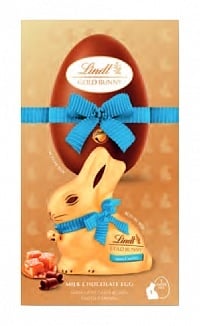 Lindt - Gold Bunny Egg Salted Karamel 195 Gram