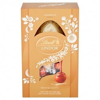 Lindt - Lindor Œufs en coquille assortis 260 grammes