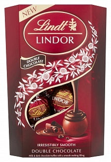Lindt - Lindor Doppel-Schokoladenhörnchen 200 Gramm