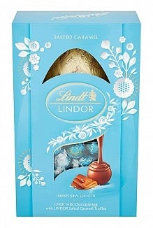 Lindt - Lindor Salted Karamel Shell Egg 260 Gram