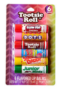 Tootsie Roll - Lot de 6 baumes à lèvres