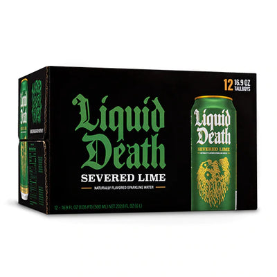 Liquid Death - Severed Lime 500ml 12 Dosen