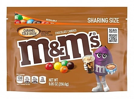 M&amp;M's - Café froid au caramel, format à partager, 257 grammes