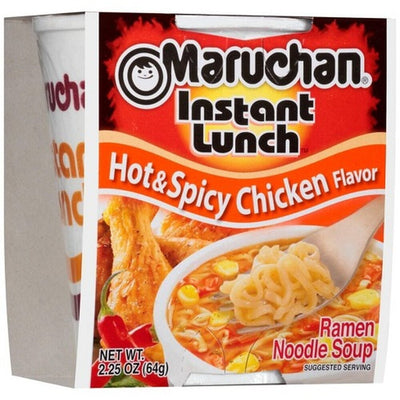 Maruchan - Instant Lunch - Scharfer Hühnergeschmack 64 Gramm