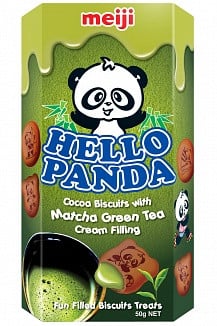 Meij - Hello Panda - Matcha Grüntee 50 Gramm