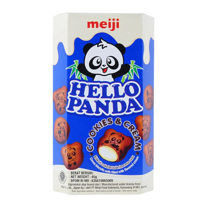 Meiji - Hello Panda Cookies &amp; Cream 42 Gramm