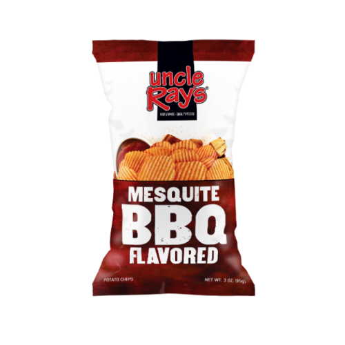 Chips Uncle Ray's - Saveur barbecue au mesquite 120 grammes