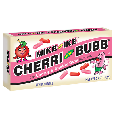 Mike & Ike – Limitierte Edition Cherri und Bubb Retro-Theaterbox, 141 Gramm