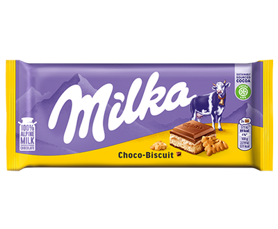 Milka - Chocoswing Biscuit 100 Gramm