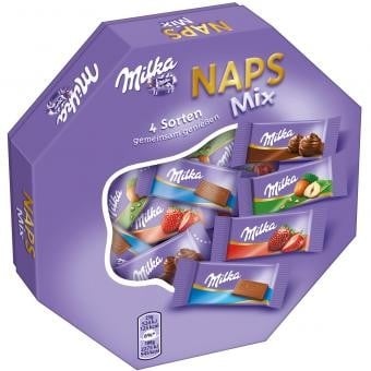 Milka - Naps Mix 138 Gramm