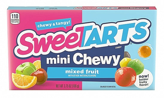 Sweetarts - Mini-Fruchtgummis mit gemischten Früchten, 106 Gramm