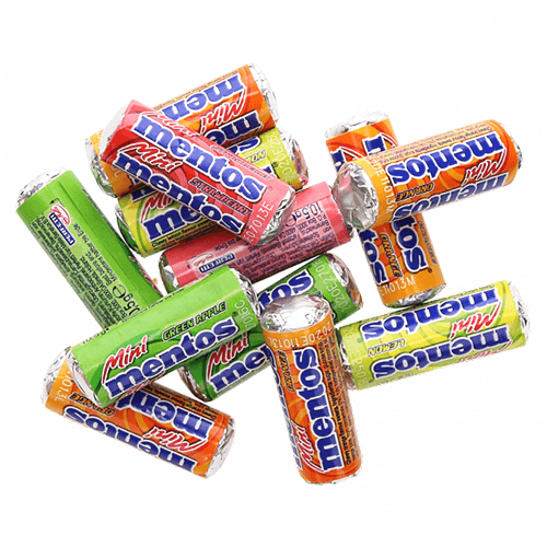 Mentos - Fruit Mini Rolletjes 1 Kilo