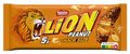 Nestlé - Lion 5er Cacahuètes, paquet de 5 (5 x 31 grammes)