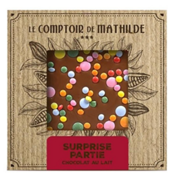 Le Comptoir De MathildeTablettes - De Chocolats Lait Surprise Partie 80 Grammes