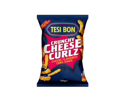 Tesi Bon - Croustillants Fromage Curlz 100 grammes
